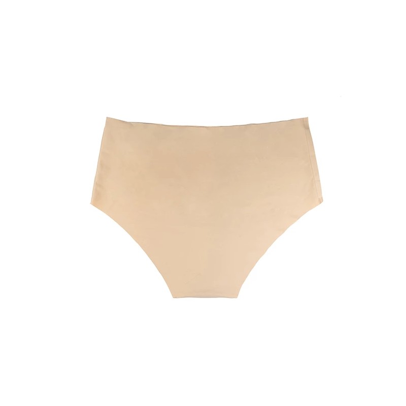 Niewidzialne majtki - Bye Bra Invisible High Brief Nude + Black XL